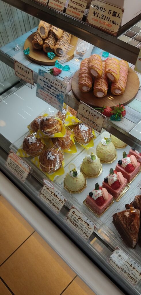 Patisserie irodoriショーケース