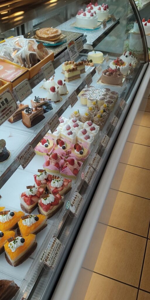 Patisserie irodoriショーケース