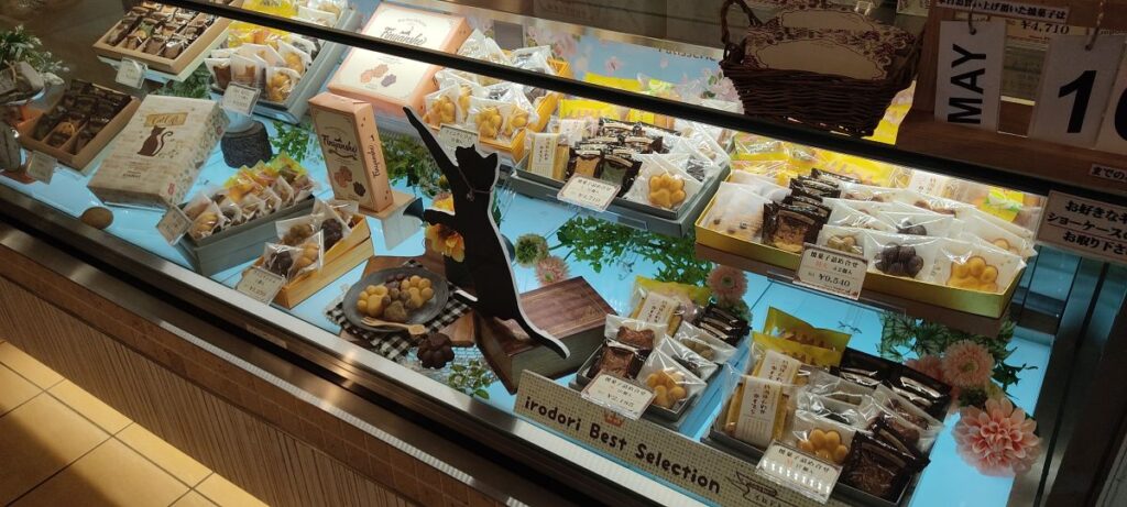 Patisserie irodori店内